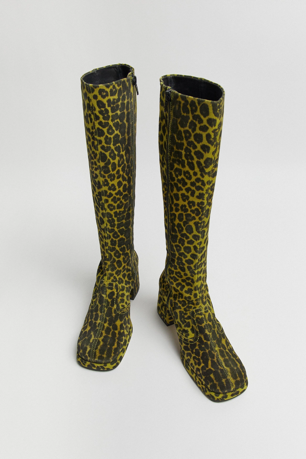 Miista Donna Yellow Tall Boots 11 Miista Donna Yellow Tall Boots - Image 9