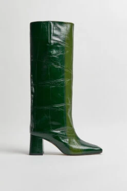 Miista Finola Green Tall Boots -Miista Miista finola green tall boots 01