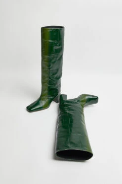 Miista Finola Green Tall Boots -Miista Miista finola green tall boots 02