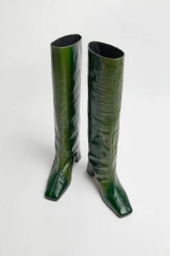 Miista Finola Green Tall Boots -Miista Miista finola green tall boots 04