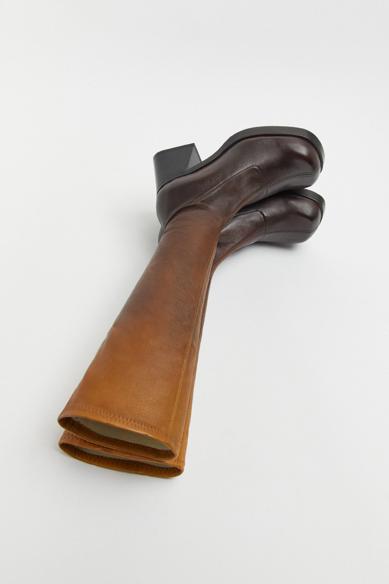 Miista Hedy Brown Degrade Tall Boots 8 Miista Hedy Brown Degrade Tall Boots - Image 6