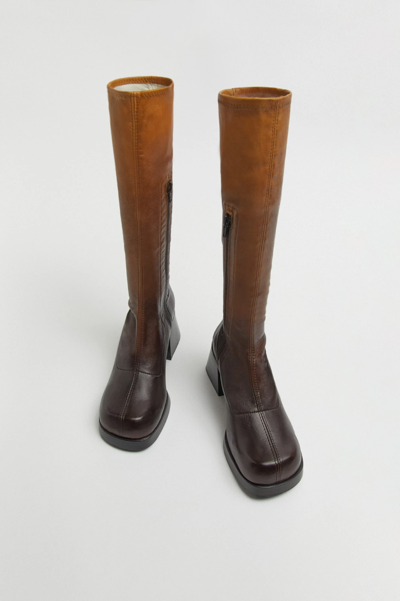 Miista Hedy Brown Degrade Tall Boots 9 Miista Hedy Brown Degrade Tall Boots - Image 7