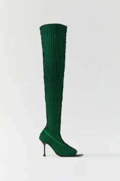 Miista Ileana Green Boots -Miista Miista ileana green 01