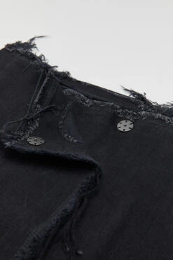 Miista Myra Black Denim Skirt -Miista Miista myra black denim skirt 03