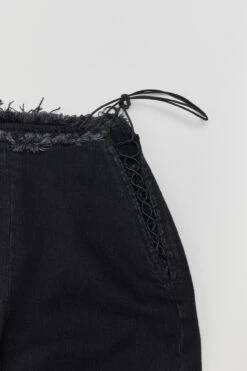 Miista Priya Black Denim Trousers -Miista Miista priya black denim trousers 02