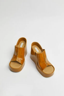 Miista Rhea Brown Mule Sandals -Miista Miista rhea brown 05