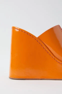 Miista Rhea Orange Mule Sandals -Miista Miista rhea orange 04