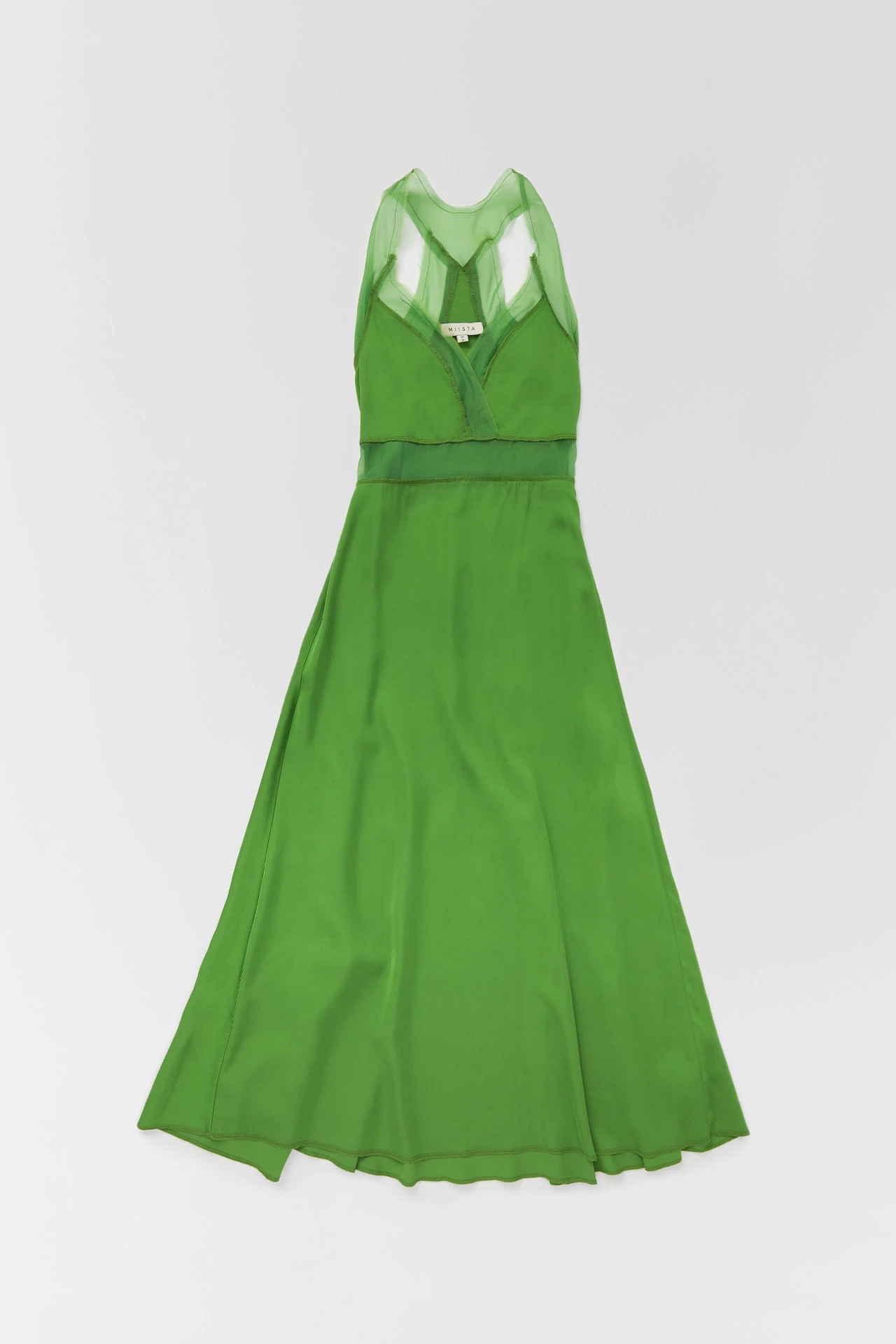 Miista Rie Olive Green Dress 11 Miista Rie Olive Green Dress - Image 9