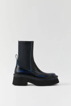 Miista Amarah Blue Boots -Miista e8 amarah blue ankle boots 01