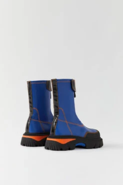 Miista Danica Blue Boots -Miista e8 danica blue ankle boots 02