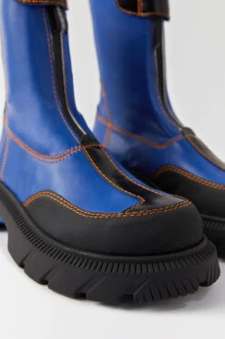 Miista Danica Blue Boots -Miista e8 danica blue ankle boots 03