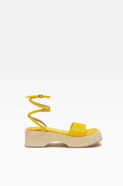 Miista Deanna Yellow Sandals