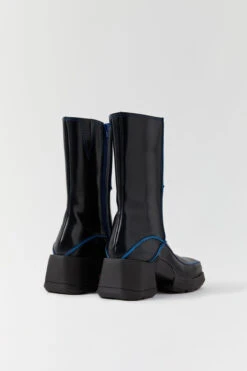 Miista Mieko Blue Boots -Miista e8 meiko black blue boots 02