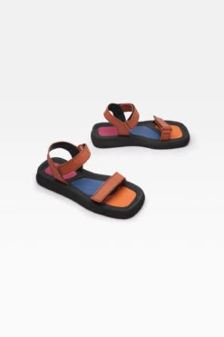 Miista Neysa Orange Sandals -Miista e8 neysa sandals orange 3