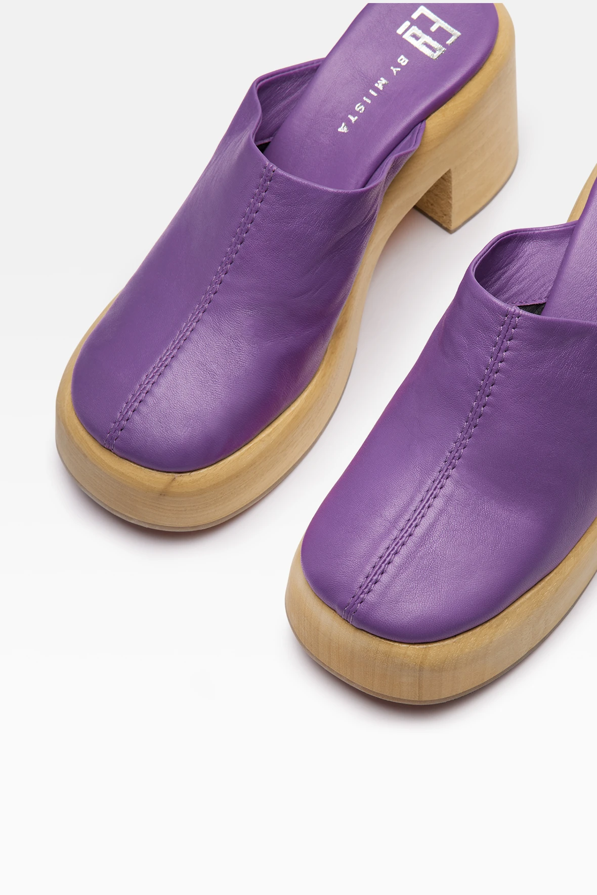 Miista Roberta Purple Clogs 7 Miista Roberta Purple Clogs - Image 5