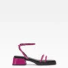 Miista Rosalyn Pink Sandals -Miista e8 rosalyn pink sandals 1