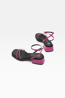Miista Rosalyn Pink Sandals -Miista e8 rosalyn pink sandals 3