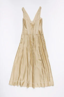 Miista Leonora Beige Dress -Miista miista LEONORA BEIGE dress 2