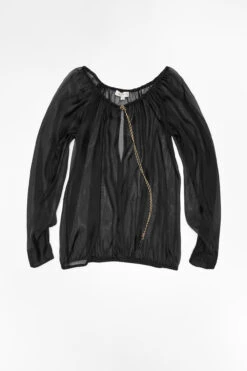 Miista Rosanne Black Blouse