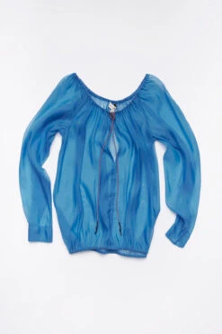 Miista Rosanne Blue Blouse