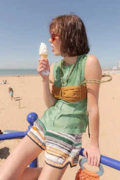 Miista Mara Brown Bra -Miista miista agnesse top mara bra berthe shorts otto bag 02 LS