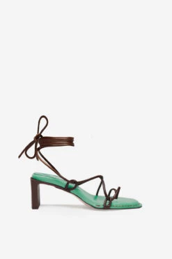 Miista Alberta Green Sandals
