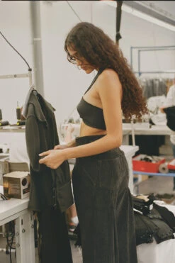 Miista Lorelei Brown Trousers -Miista miista anika jacket lorelei trousers 1 LS