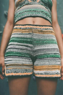 Miista Berthe Orange Shorts 9 Miista Berthe Orange Shorts -Miista miista elaine top berthe shorts 1 LS