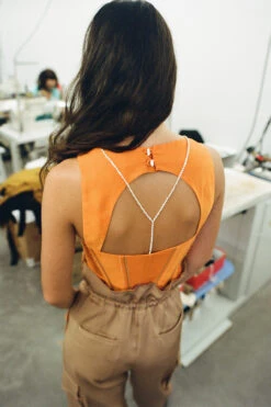 Miista Elisa Orange Corset -Miista miista elisa corset dolly trousers 3 LS