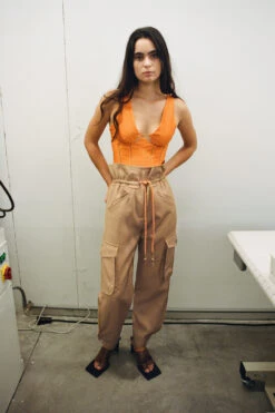 Miista Elisa Orange Corset -Miista miista elisa corset dolly trousers jinny sandals 1 LS