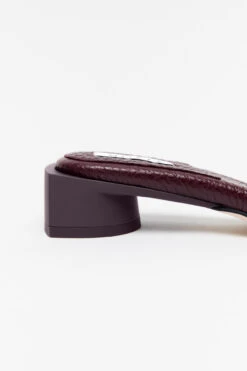 Miista Fifi Mauve Sandals -Miista miista fifi tumbled mauve mule sandals 4