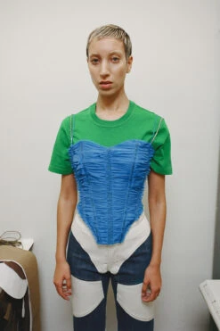 Miista Gail Blue Corset 10 Miista Gail Blue Corset -Miista miista gail blue corset sibylla multi jeans 2 LS