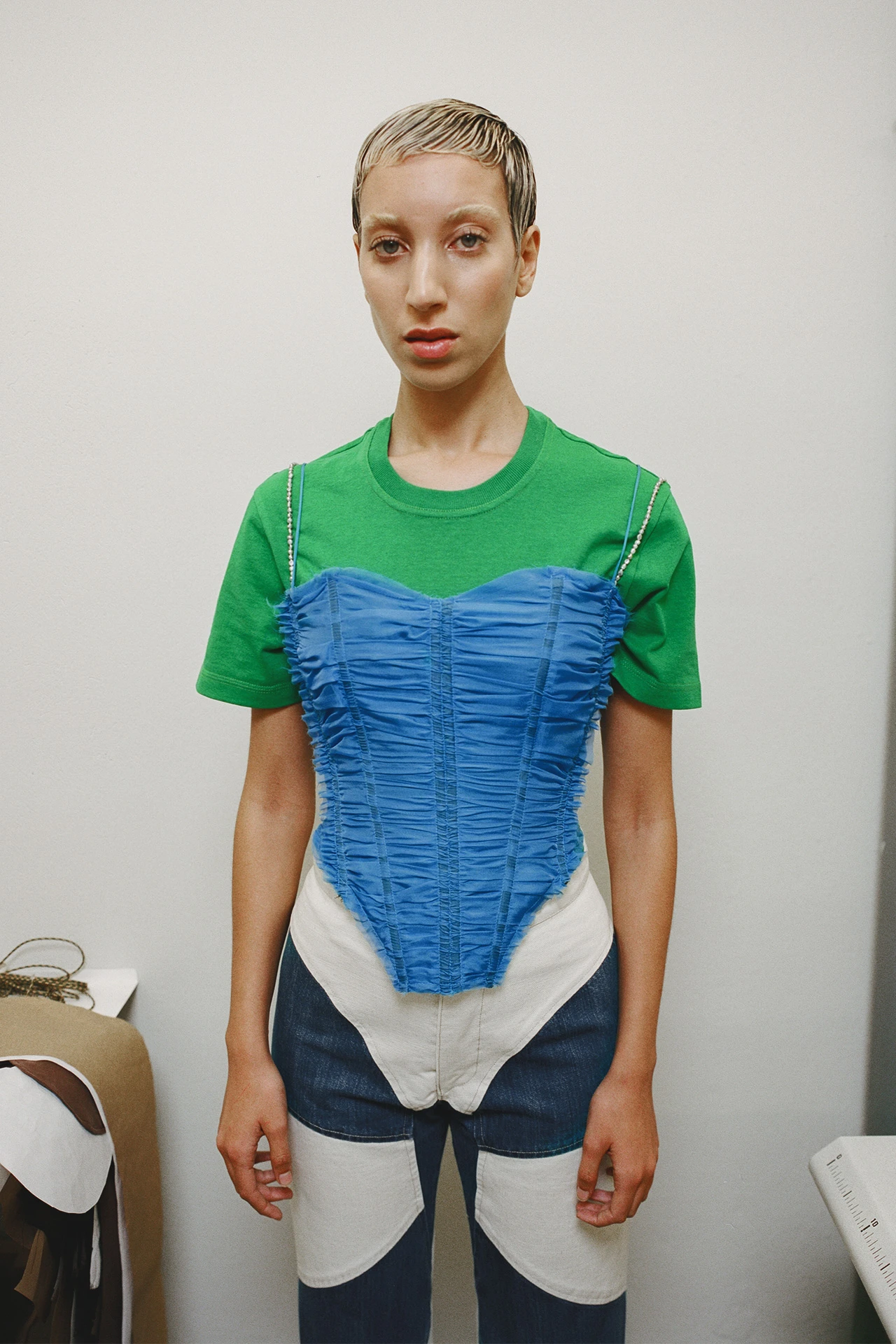 Miista Gail Blue Corset 6 Miista Gail Blue Corset - Image 4