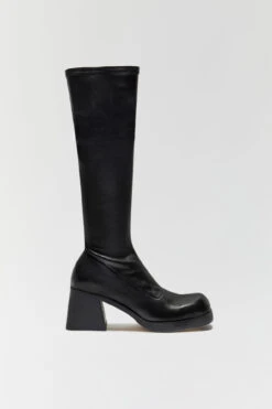 Miista Hedy Black Boots -Miista miista hedy black stretch nappa boots 1
