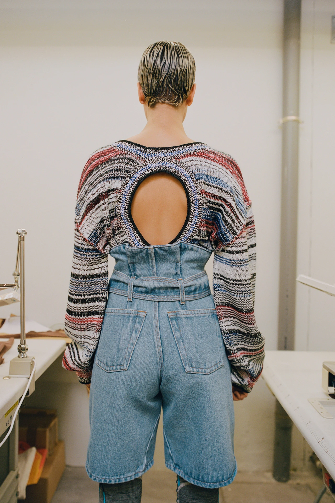 Miista Odda Blue Shorts 8 Miista Odda Blue Shorts - Image 6