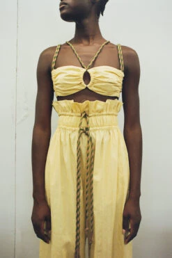 Miista Tamara Yellow Trousers -Miista miista mara bra tamara trousers 1 LS