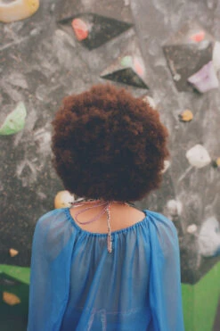 Miista Rosanne Blue Blouse -Miista miista rosanne top 1 LS