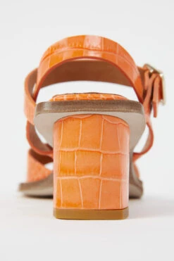 Miista Tara Orange Sandals 13 Miista Tara Orange Sandals -Miista miista tara tangerine croc 05