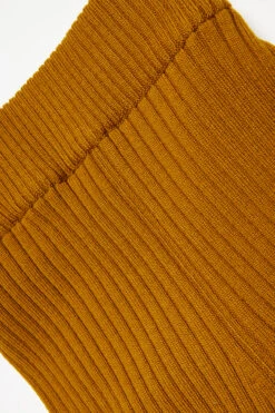 Miista Uzma Mustard Shorts -Miista miista uzma antique gold shorts 02