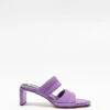 Miista Yvonne Purple Sandals -Miista miista yvonne purple reflective sandals 1